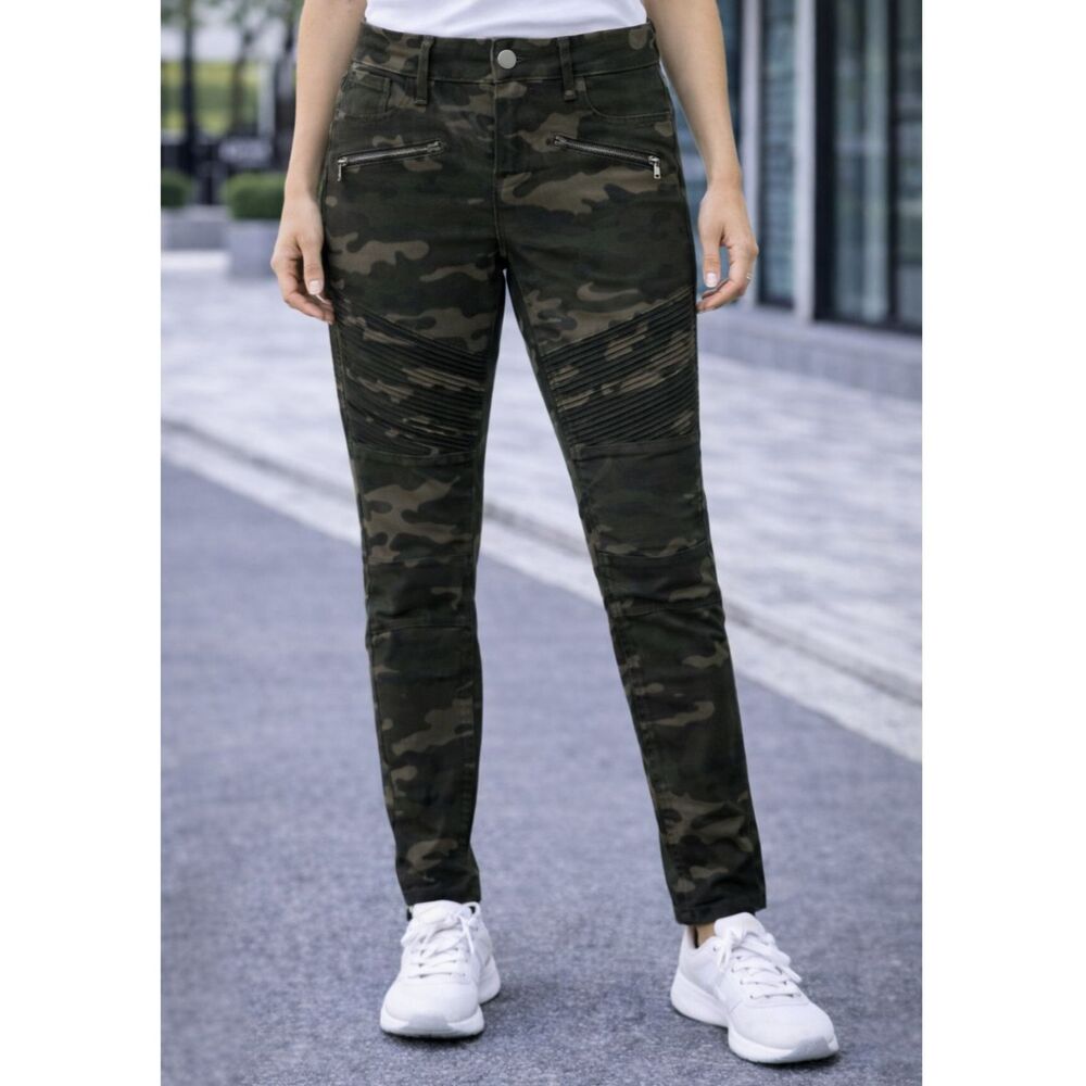 Tinseltown Camo Moto Skinny Leg Pants Junior 3